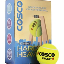 COSCO Set Of 6 Light Weight Cricket Tennis Ball-image-7