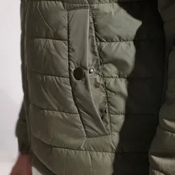 INVICTUS Mock Collar Padded Jacket image 4