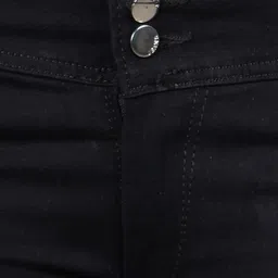 Mevan Women Regular Fit Mid-Rise Mildly Distressed Stretchable Jeans image 3