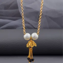 Birado Jewellery Set Of 2 Stainless Steel Gold-Plated Beaded Minimal Chains image 4