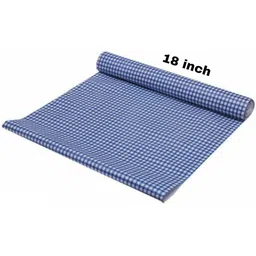 Mopak Decor Blue Set of 1 Regular Shelf Liner Organisers image 3