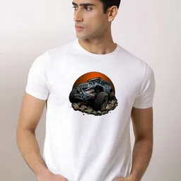 Jack Paris Men Graphic Printed Round Neck Cotton Casual T-shirt-image-48