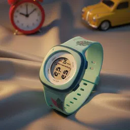 ON TIME OCTUS Unisex Kids Dial & Wrap Around Straps Digital Watch KD 206 SKY FLAMINGO-picture-29
