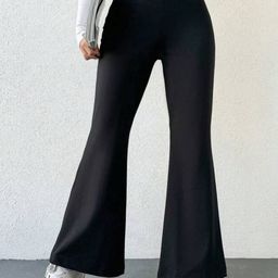 Next One Women Smart Flared High-Rise Easy Wash Trousers-picture-33