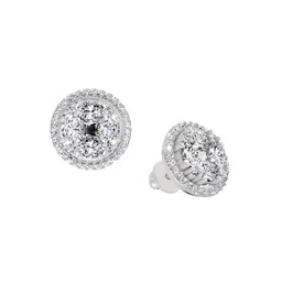 Sparkles 14KT Gold Earrings With 2.05 Carat Lab Grown Diamonds- 3.81 g image 2