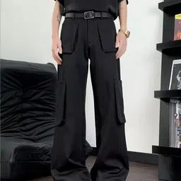 KPOP Men Easy Wash Trousers-picture-39