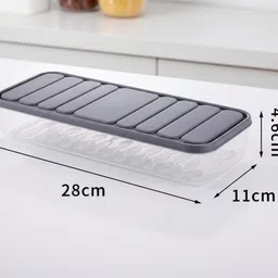 fab factory Plastic Fridge Container - 1200 ml image 2