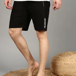 The Roadster Lifestyle Co. Men Pack of 2 Pure Cotton Mid-Rise Breathable Lounge Shorts image 4