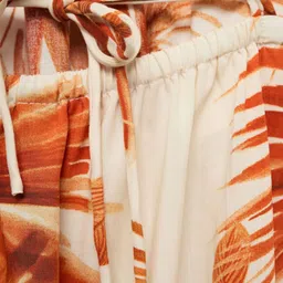 MANGO Floral Print A-Line Midi Dress image 2