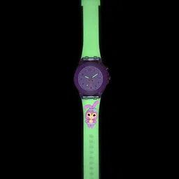 KIDSUN Kids Dial & Light Redium Straps Analogue Multi Function Watch RA84_PURPLE_PURPLE image 2