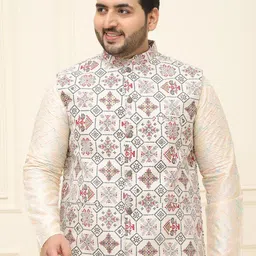 SOJANYA PLUS Printed Nehru Jackets image 1