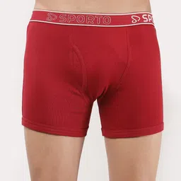 Sporto by Macho Men Pack Of 3 Combed Cotton Trunk image 5