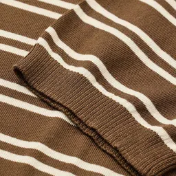 Snitch Men Striped Slim Fit T-shirt image 3