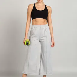 PAAVKI Pack Of 2 Loose-Fit Mid-Rise Trousers image 2