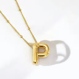 Designs & You Gold-Plated Contemporary Pendants with Chains image 2