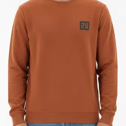 glitchez Round Neck Regular Fit Terry Sweatshirt image 5