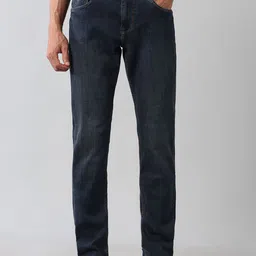 U.S. Polo Assn. Denim Co. Men Straight Fit Mid-Rise Light Fade Jeans-image-34