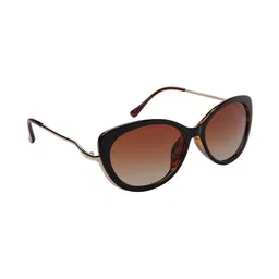 MacV Women Brown Lens & Brown Oval Sunglasses with-picture-32
