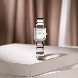 GIORDANO Women Printed Dial & Stainless Steel Bracelet Style Straps Analogue Watch GZ-60103-33-picture-35