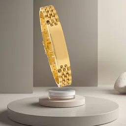 Jewelry Miguel Men Antique Gold-Plated Cuff Bracelet-picture-35