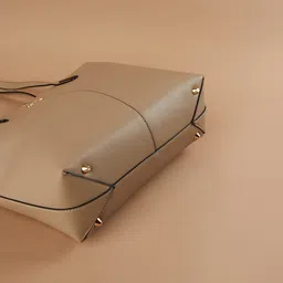 Ginger by Lifestyle PU Structured Tote Bag image 2