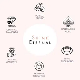 SHINE ETERNAL 14K Gold Lab Grown H Alphabet Diamond Pendant - 1.55 g image 2