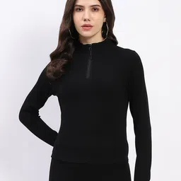 Global Republic Women Solid Pullover Sweatshirt-image-18