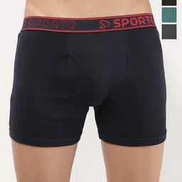Sporto by Macho Pack Of 4 Short Trunks-picture-39