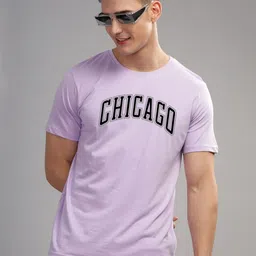 ADRO Men Typography Printed Raw Edge T-shirt image 3