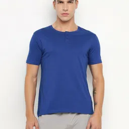 appulse Henley Neck Short Sleeves Cotton Relaxed Fit T-shirt-picture-24