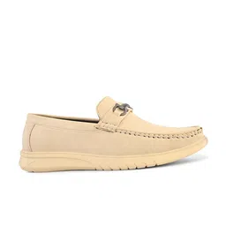 Mast & Harbour Men Round Toe Loafers Shoes With Buckles image 2