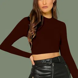 Dream Beauty Fashion Women Solid Round Neck Regular Top-picture-41
