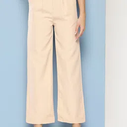 BAESD Girls Relaxed Fit Mid-Rise Cotton Trousers-image-46