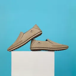 Mochi Men Perforations Leather Loafers-picture-17