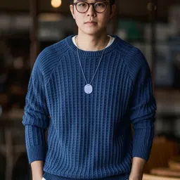 fashlook Men Ribbed Woollen Pullover-image-48