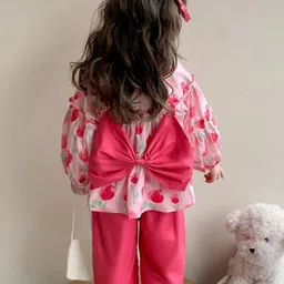 LULU & SKY Girls Printed Top with Trousers image 2