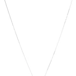 Carlton London Silver-Toned Rhodium-Plated CZ Stone-Studded Necklace image 3