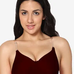 In Care Maroon Bra Full Coverage Heavily Padded-picture-14