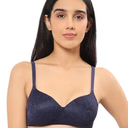 Amante Floral Lightly Padded Non-Wired Bra-picture-14