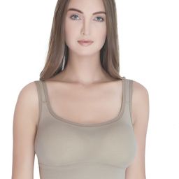 PLUMBURY Full Coverage Lightly Padded Rapid-Dry Seamless Sports Bra-picture-14