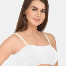 Tweens Lightly Padded Cotton Bandeau Bra image 5