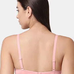 Tweens Pack Of 2 Non-Wired Lightly Padded Seamless Cotton T-Shirt Bra with All Day Comfort image 3