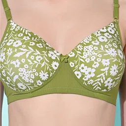 FIMS Floral All Day Comfort Full Coverage Lightly Padded Everyday Bra image 2