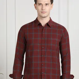 VALEN CLUB Men Premium Checked Casual Shirt-image-91