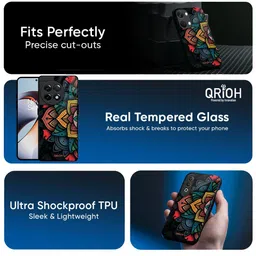 QRIOH Floral Printed OnePlus 13 Back Case Mobile Accessories image 5