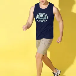 WOOSTRO Pack of 2 Printed Combed Cotton Innerwear Vests with Intelliease Technology image 2