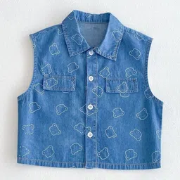 LULU & SKY Boys Printed Shirt with Shorts image 5