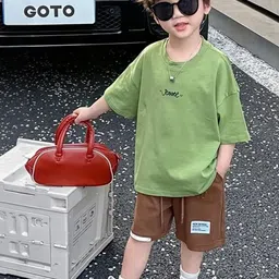 Xsole Boys Printed T-Shirt With Shorts-picture-34