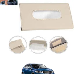 maties New Excellent Bright Color Beige Rectangle Shape Tissue Box For-221 Vehicle Tissue Dispenser-picture-13