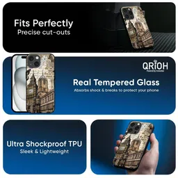 QRIOH Conversational Printed iPhone 16 Pro Max Back Case Mobile Accessories image 4